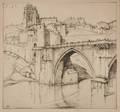 Ernest David Roth American 18791964 St Martins Bridge Toledo
