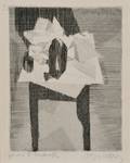 Jacques Villon French 18751963 La table au tampon noir