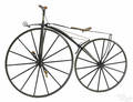French Michaux boneshaker bicycle late 19th c