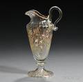 Emile Galle Enameled Pitcher