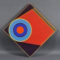 Jim James L Huntington American b 1941 Painting Untitled Geometric Diamond