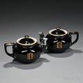 Pair of 21 Club Teapots