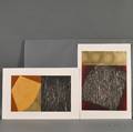 Katsunori Hamanishi b 1949 Two Color Etchings