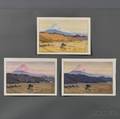 Toshi Yoshida 19111995 Three Color Woodblock Prints