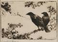Frank Weston Benson American 18621951 Two Crows