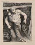 Bernard Hoffman American 20th Century Injured Miner