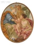 French School 18th Century Allegory of Charity