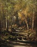 George Harrington American 18331911 Wooded Brook