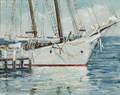 Ray G Ellis American 19212013 Harbor View with Schooner