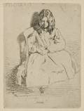 James Abbott McNeill Whistler American 18341903 Annie Seated