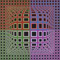 Victor Vasarely FrenchHungarian 19061997 Untitled