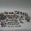 Large Group of Polychrome Lead Toy Soldiers