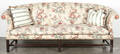 Kittinger Chippendale style mahogany sofa