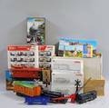 Large Group of Model Trains and Accessories