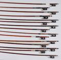 Thirteen Nickelmounted Violin Bows and Two Nickelmounted Cello Bows