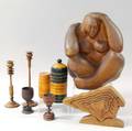 Group of Decorative Wooden Items