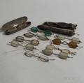 Group of Early Spectacles Sunglasses and Cases