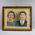 Framed Facsimile Double Portrait