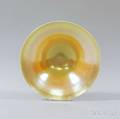 Steuben Gold Aurene Art Glass Bowl