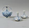 Three Alf Wallander for Rorstrand Art Nouveau Ceramic Vases