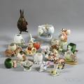 Nineteen Mostly Ceramic Animal Figures