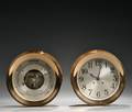 Large Chelsea Ships Bell Clock and Barometer Set
