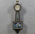 New Haven Washington Westminster Chime Banjo Clock