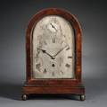 Rosewood Table Clock by Ellicott  Smith