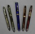 Five Sheaffer Fountain Pens