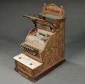 National Cast Bronze Cash Register