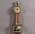 Aaron Willard Jr Patent Timepiece or Banjo Clock with Alarm