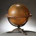 Gilman Joslin 15inch Globe on Cast Iron Tripod Stand