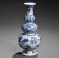 Blue and White Vase