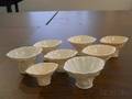 Eight BlancdeChine Libation Cups