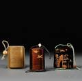Three Lacquered Inros