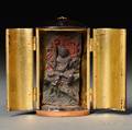 Lacquer Portable Buddhist Shrine