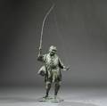 Bronze Figure of a Fisherman
