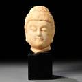Marble Buddha Head