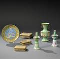 Seven Canton Enamel Items