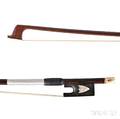 French Ebonymounted Viola Bow Probably Charles Joseph Theodore Guinot c 1840