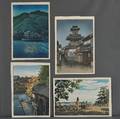 Kawase Hasui 18831957 Four Color Woodblocks