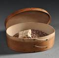 Shaker Covered Oval Box