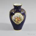 Meissen Porcelain Cobalt Vase