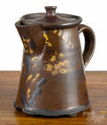 Redware teapot