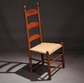 Shaker Redstained Tilter Chair