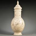 Large Composite Ivory and Bone Covered Vase