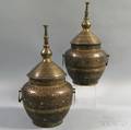 Pair of Persianstyle Covered Jars