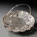 Silver Cake Basket