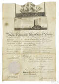 James Madison signed ships passage dated