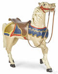Carved and painted carousel horse ca 1900